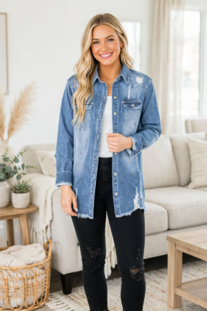 denim jacket full